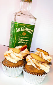 Jack Daniels Apple Cupcakes